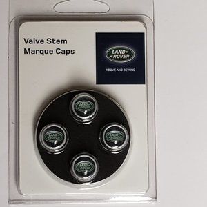 Land Rover Oval Tire Valve Stem Caps - NEW!